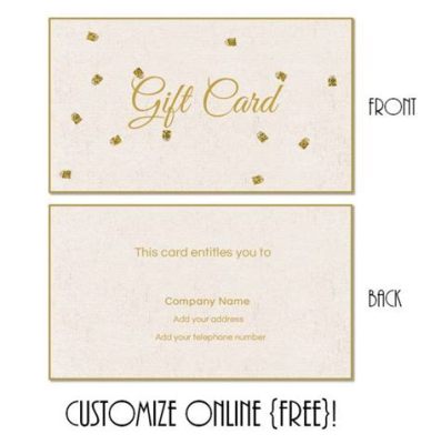 can you print e gift cards